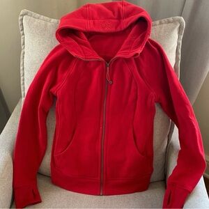 Lululemon scuba full zip hoodie Size 6